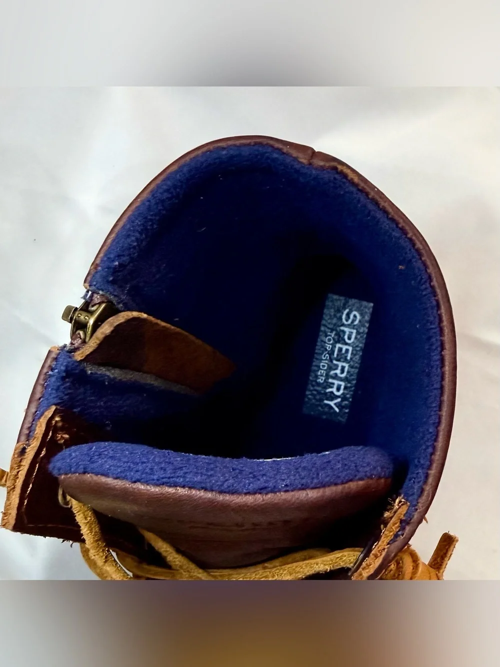 Women’s Sperry Waterproof Duck Boots - Navy & Brown